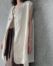 將圖片載入圖庫檢視器 Le&#39;PITKU linen vest unisex
