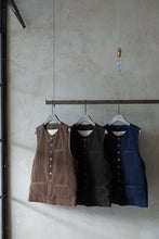 將圖片載入圖庫檢視器 Le&#39;GITEN corduroy vest unisex
