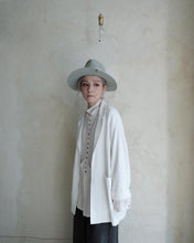 將圖片載入圖庫檢視器 Le&#39;WAGAI Sth-linen blazer unisex
