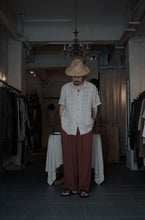 將圖片載入圖庫檢視器 Le&#39;KAEN check short sleeve shirt/top with pockets unisex
