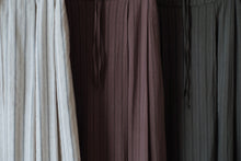 將圖片載入圖庫檢視器 Le&#39;FUREA linen striped midi-skirt
