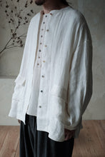 將圖片載入圖庫檢視器 Le&#39;DEKURA linen shirt/jacket unisex
