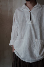 將圖片載入圖庫檢視器 Le&#39;DETA Linen work top w/pockets unisex
