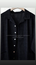 將圖片載入圖庫檢視器 Le'KAYURI embroidery Tencel summer shirt w/pockets unisex II
