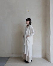 將圖片載入圖庫檢視器 Le&#39;WAGAI Sth-linen blazer unisex
