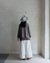 將圖片載入圖庫檢視器 Le&#39;YAGITA patchwork (knit+linen) vest unisex
