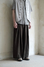 將圖片載入圖庫檢視器 Le'ARICHI linen pleated pants unisex
