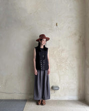 將圖片載入圖庫檢視器 Le&#39;FUKIDA ctn-linen vest unisex
