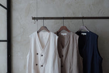 將圖片載入圖庫檢視器 Le&#39;PITKU linen vest unisex
