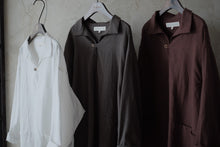 將圖片載入圖庫檢視器 Le&#39;DETA Linen work top w/pockets unisex
