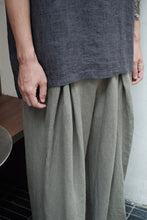 將圖片載入圖庫檢視器 Le'ARICHI linen pleated pants unisex
