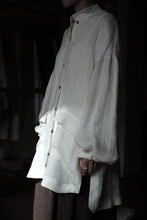 將圖片載入圖庫檢視器 Le&#39;DEKURA linen shirt/jacket unisex
