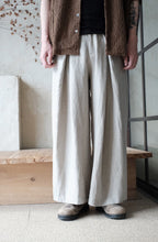 將圖片載入圖庫檢視器 Le'ARICHI linen pleated pants unisex
