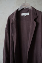 將圖片載入圖庫檢視器 Le&#39;WAGAI Sth-linen blazer unisex
