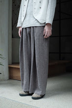 將圖片載入圖庫檢視器 Le'ARICHI linen pleated pants unisex
