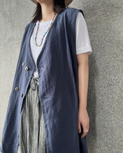 將圖片載入圖庫檢視器 Le&#39;PITKU linen vest unisex
