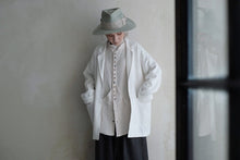 將圖片載入圖庫檢視器 Le&#39;WAGAI Sth-linen blazer unisex
