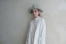 將圖片載入圖庫檢視器 Le&#39;WAGAI Sth-linen blazer unisex
