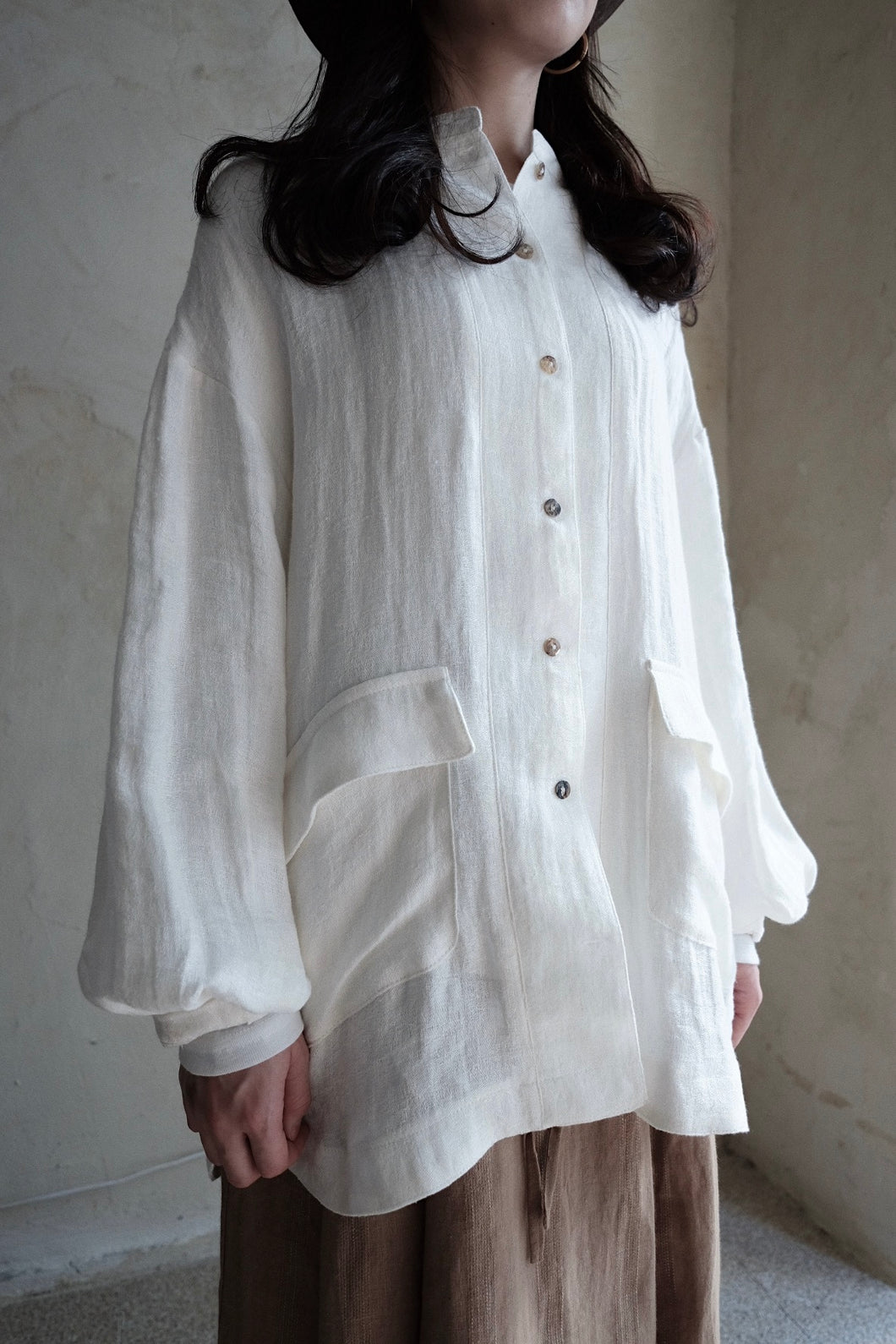 Le'DEKURA linen shirt/jacket unisex