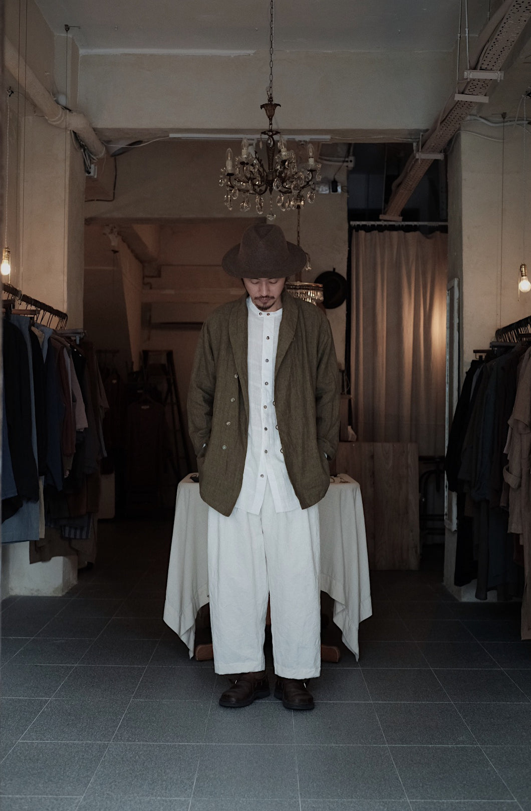 Le'MAIRU linen jacket unisex