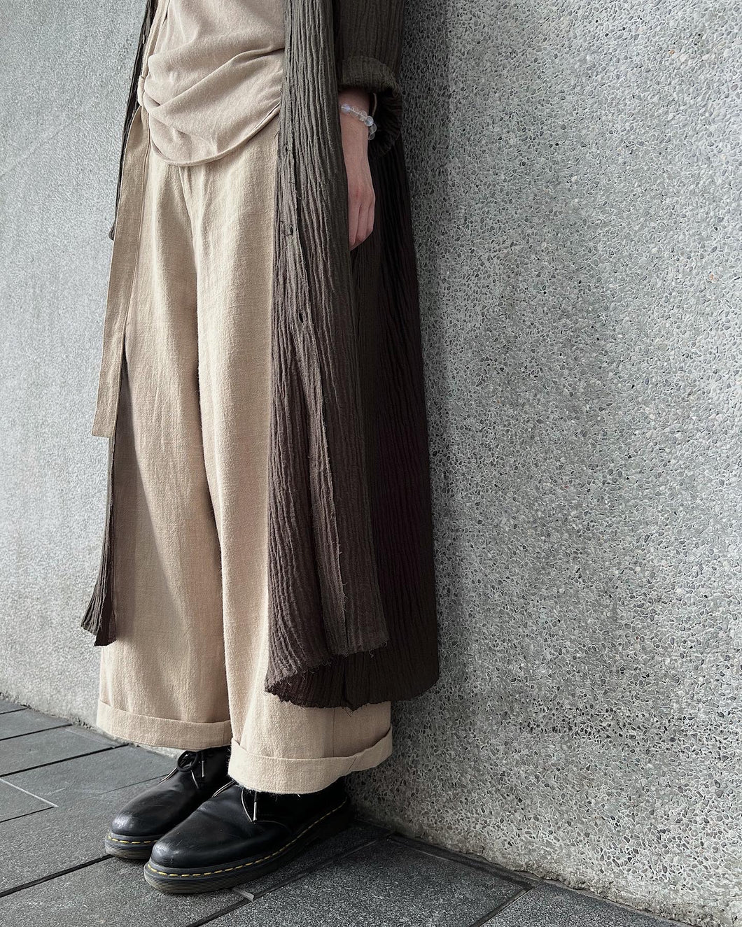 Le'JIKUYA wide pants 2way unisex