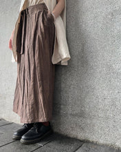 將圖片載入圖庫檢視器 Le&#39;GINTA natural dyed wrap pants unisex
