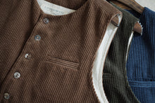 將圖片載入圖庫檢視器 Le&#39;GITEN corduroy vest unisex
