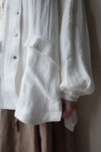 將圖片載入圖庫檢視器 Le&#39;DEKURA linen shirt/jacket unisex
