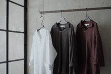 將圖片載入圖庫檢視器 Le&#39;DETA Linen work top w/pockets unisex
