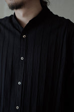 將圖片載入圖庫檢視器 Le&#39;MANRII striped shirt/top whit pockets unisex
