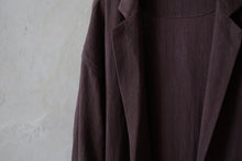 將圖片載入圖庫檢視器 Le&#39;WAGAI Sth-linen blazer unisex
