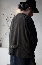 將圖片載入圖庫檢視器 Le&#39;GITEN corduroy vest unisex
