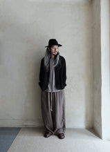 將圖片載入圖庫檢視器 Le&#39;FUKAI linen wide pants unisex
