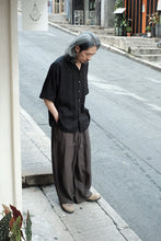 將圖片載入圖庫檢視器 Le'KAYURI embroidery Tencel summer shirt w/pockets unisex II
