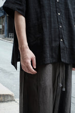 將圖片載入圖庫檢視器 Le'KAYURI embroidery Tencel summer shirt w/pockets unisex II
