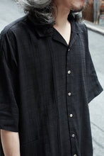 將圖片載入圖庫檢視器 Le'KAYURI embroidery Tencel summer shirt w/pockets unisex II
