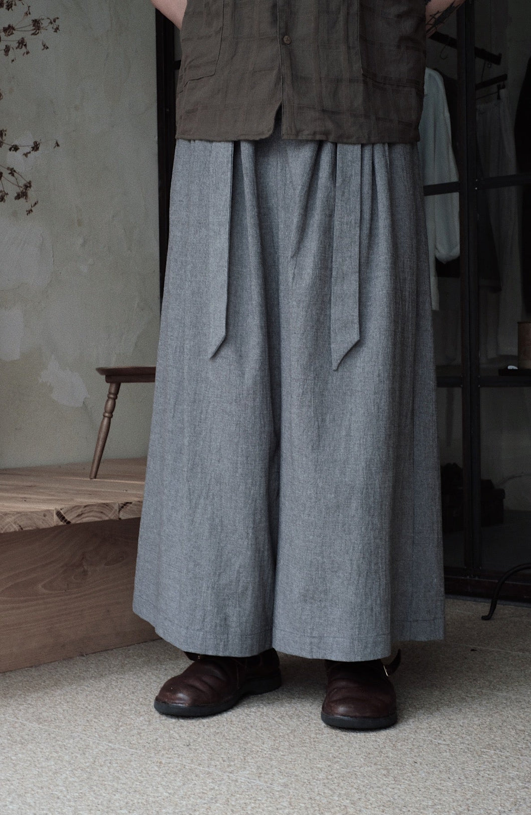 Le'NIEDA wide pants unisex