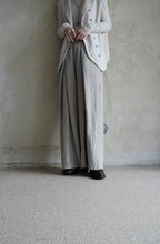 將圖片載入圖庫檢視器 Le'ARICHI linen pleated pants unisex
