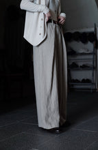 將圖片載入圖庫檢視器 Le'ARICHI linen pleated pants unisex
