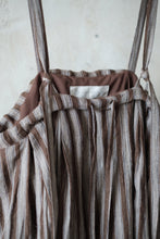 將圖片載入圖庫檢視器 Le'YAKARI linen striped gathered skirt 2way
