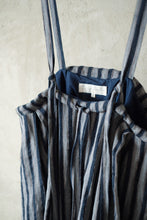 將圖片載入圖庫檢視器 Le'YAKARI linen striped gathered skirt 2way
