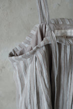 將圖片載入圖庫檢視器 Le'YAKARI linen striped gathered skirt 2way
