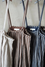 將圖片載入圖庫檢視器 Le'YAKARI linen striped gathered skirt 2way
