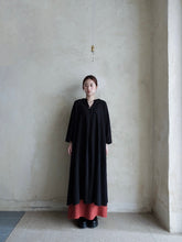 將圖片載入圖庫檢視器 Le&#39;BENISH linen dark striped long top w/pockets
