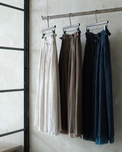 將圖片載入圖庫檢視器 Le&#39;JOTAKI linen double layers skirt
