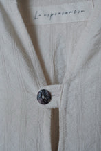 將圖片載入圖庫檢視器 Le&#39;BENISH linen dark striped long top w/pockets
