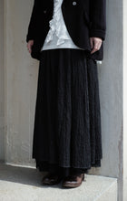 將圖片載入圖庫檢視器 Le&#39;RIZUKA linen double layers skirt
