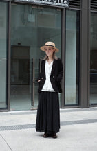 將圖片載入圖庫檢視器 Le&#39;RIZUKA linen double layers skirt
