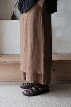 將圖片載入圖庫檢視器 Le&#39;ORIDA linen worker pants 2way unisex
