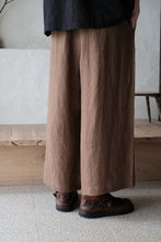 將圖片載入圖庫檢視器 Le&#39;ORIDA linen worker pants 2way unisex
